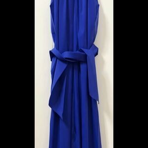 Trina Turk Cobalt Blue Maxi Dress
